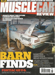 MUSCLE CAR REVIEW 2014 AUG - AVANTI, 71 AMX, MUSTANG ANNIVERSARY 